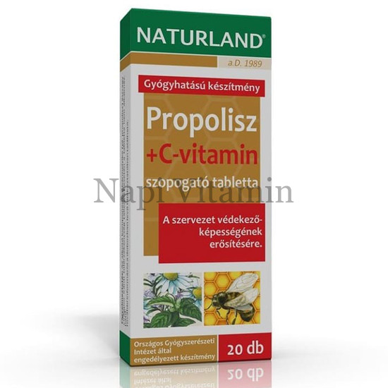 Naturland Propolisz tabletta 20x