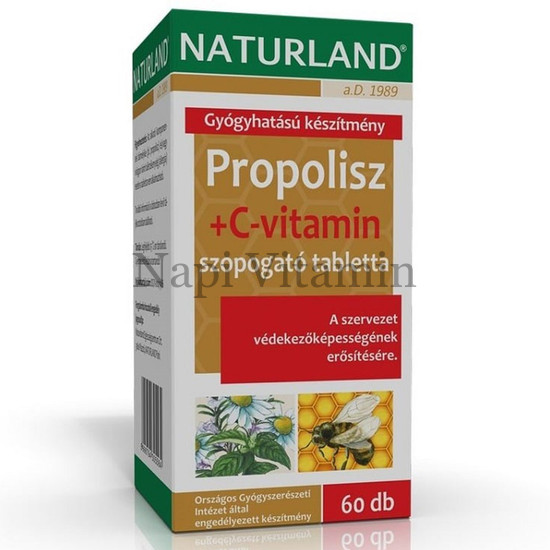Naturland Propolisz tabletta 60x