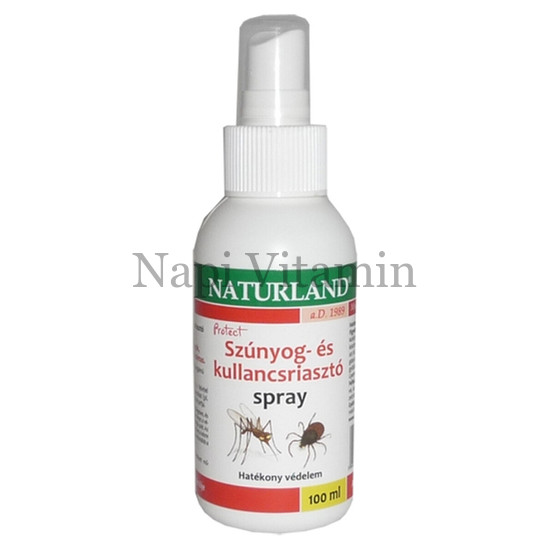 Naturland szúnyog-és kullancsriasztó spray 100ml