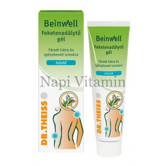 Dr. Theiss Beinwell Feketenadálytő gél – hűsítő 100ml Dr. Theiss Beinwell Feketenadálytő gél – hűsítő 100ml