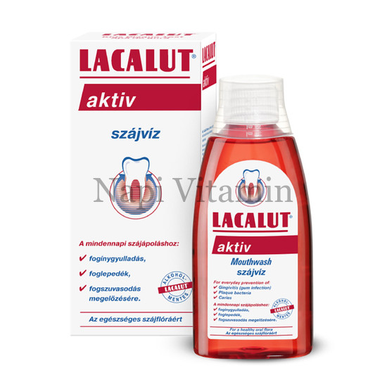 Lacalut Aktív szájvíz 300ml