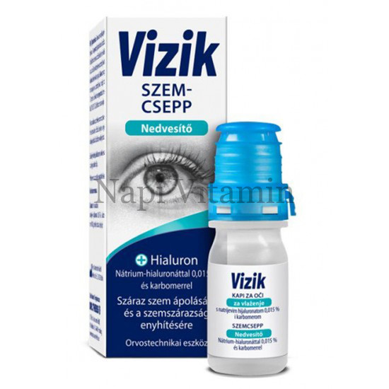 Vizik szemcsepp Nedvesítő 10ml