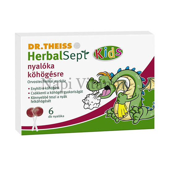 Dr. Theiss HerbalSept nyalóka köhögésre 6x