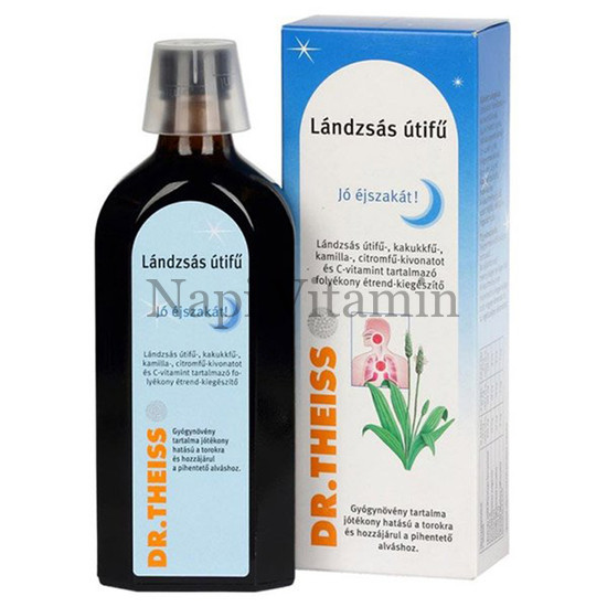 Dr. Theiss Jó éjszakát lándzsás útifű szirup 250ml
