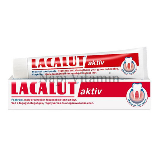 Lacalut Aktív preventív fogkrém 75ml