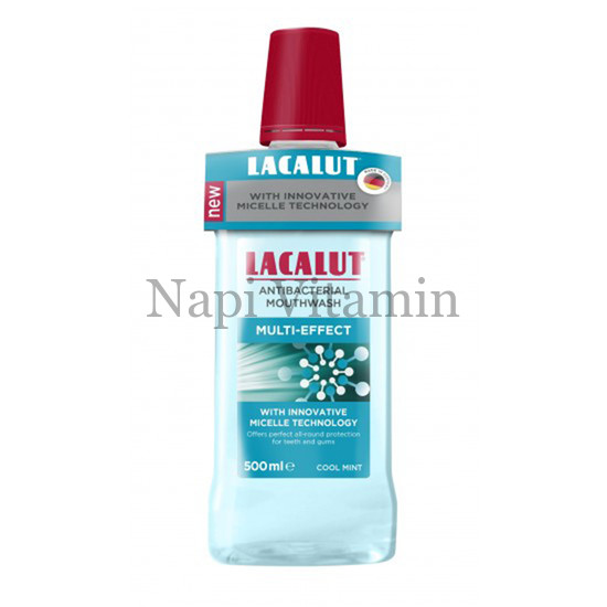 Lacalut Multi-Effect micellás szájvíz 500ml