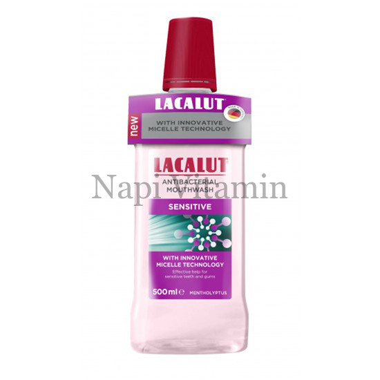Lacalut Sensitive micellás szájvíz 500ml