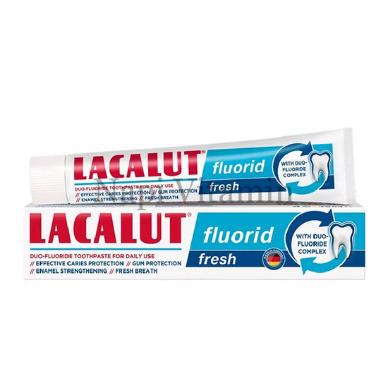 Lacalut fogkrém fluorid fresh 75ml