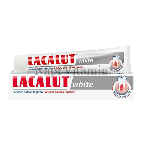 Lacalut White fogkrém 75ml