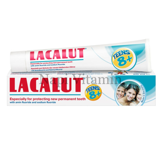 Lacalut gyermekfogkrém 8 éves kortól 50ml