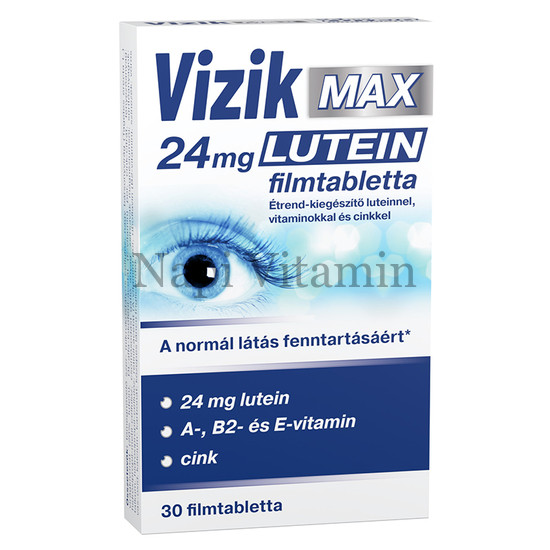 Vizik Max lutein 24mg filmtabletta 30x