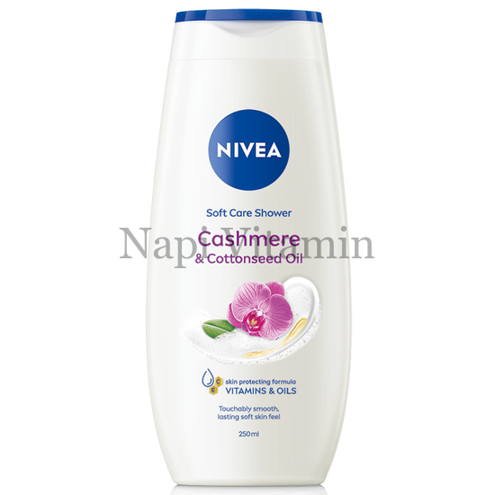 Nivea Cashmere & Cotton Seed Oil krémtusfürdő 250ml