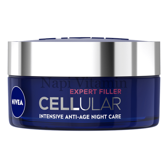 Nivea Cellular Expert Filler bőrfeszesítő éjszakai arckrém 50ml