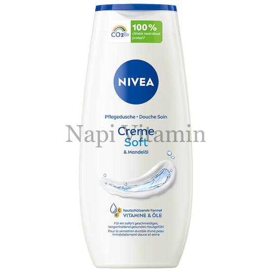 Nivea Creme Soft krémtusfürdő 250ml Nivea Creme Soft krémtusfürdő 250ml