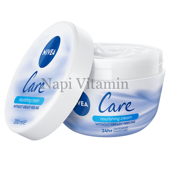 Nivea Care Intenzív tápláló krém 200ml Nivea Care Intenzív tápláló krém 200ml