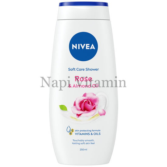 Nivea Rose & Almond Oil krémtusfürdő 250ml
