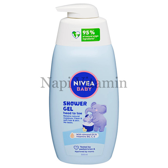 Nivea Baby babasampon és fürdető 500ml