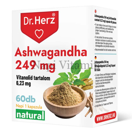 Dr. Herz Ashwagandha kapszula 60x