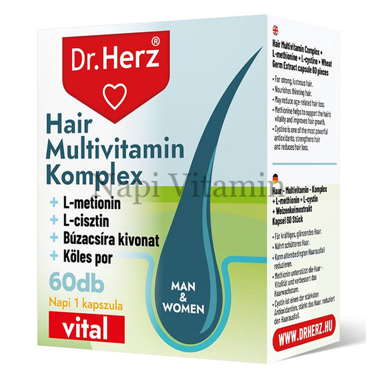 Dr. Herz Hair Multivitamin Komplex kapszula 60x