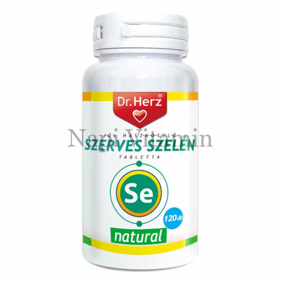 Dr. Herz Szerves Szelén 100µg tabletta 120x