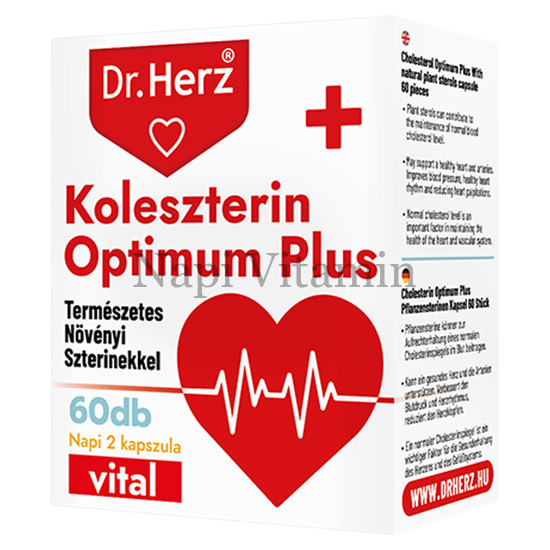 Dr. Herz Koleszterin Optimum Plus kapszula 60x