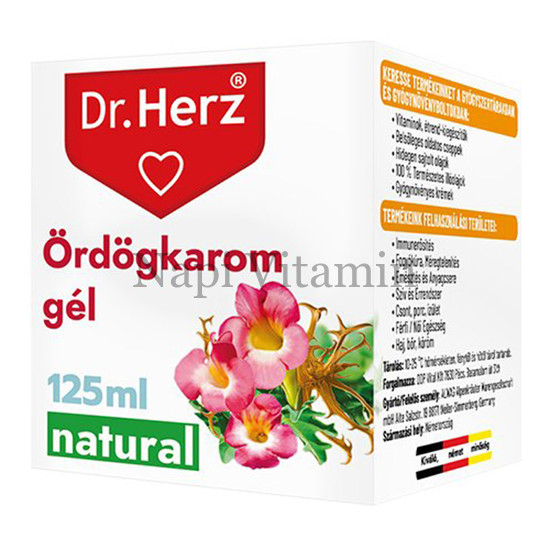 Dr. Herz Ördögkarom gél 125ml