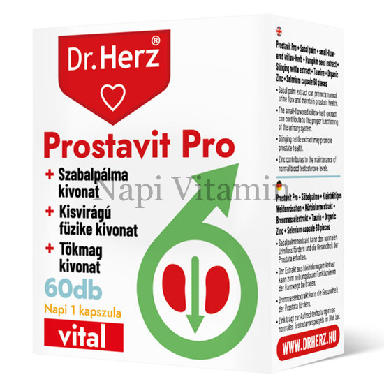 Dr. Herz Prostavit Pro kapszula 60x