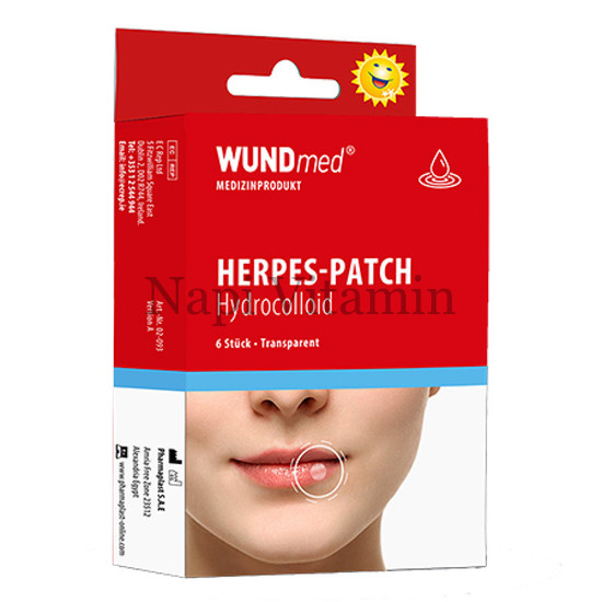 Wundmed herpesz tapasz 6x Wundmed herpesz tapasz 6x