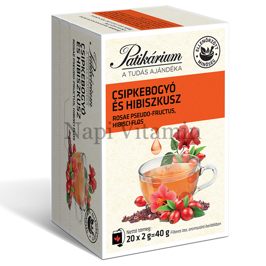 Patikárium Csipkebogyó 20x
