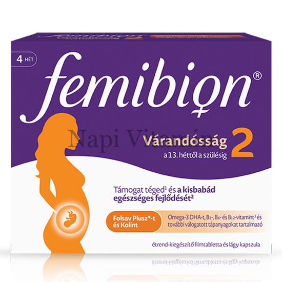Femibion 2 Várandósság filmtabletta és kapszula 28x+28x Femibion 2 Várandósság filmtabletta és kapszula 28x+28x