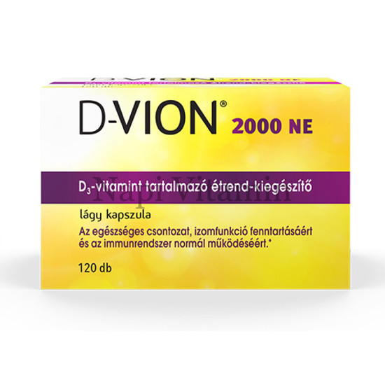 D-Vion D3 2000NE kapszula 120x