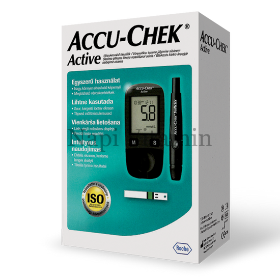 Accu-Chek Active vércukorszintmérő készülék 1x