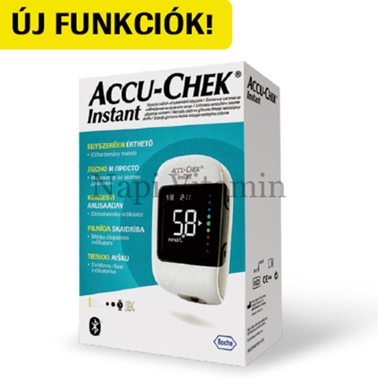 Accu-Chek Instant vércukorszintmérő készülék 1x