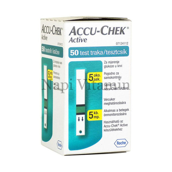Accu-Chek Active tesztcsík 50x