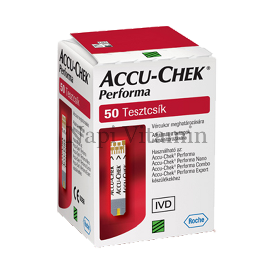 Accu-Chek Performa tesztcsík 50x