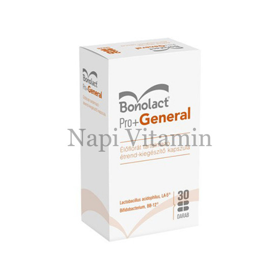 Bonolact Pro+Generál étrendkiegészítő kapszula 30x
