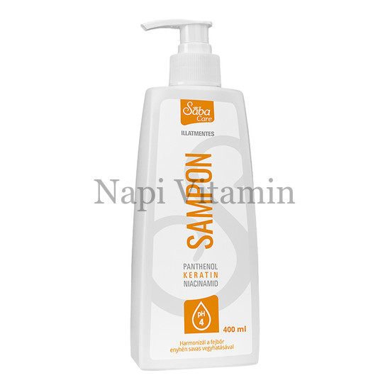 Sába Care Sampon illatmentes 400ml