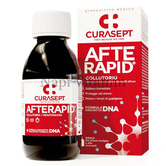 Curasept Afterapid + DNA szájöblítő 125ml