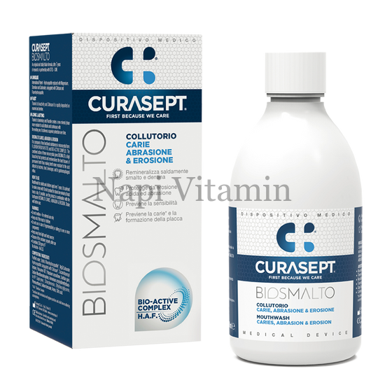 Curasept Biosmalto szájöblögető fogszúvasodás ellen 300ml