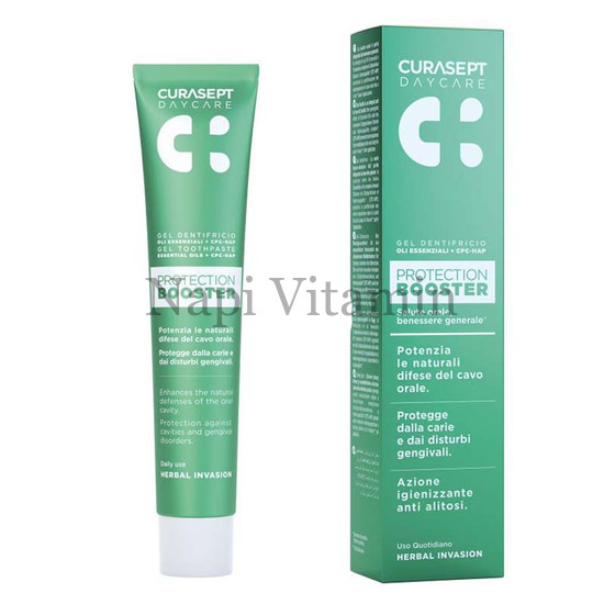 Curasept Daycare Protection Booster herbal invasion fogkrém 75ml