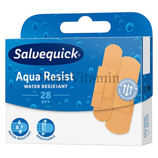 Salvequick Aqua Resist vízálló ragtapasz 28x