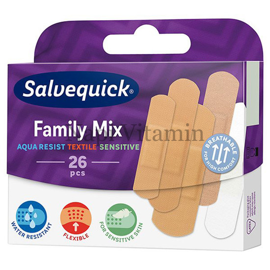 Salvequick Family Mix ragtapasz 26x