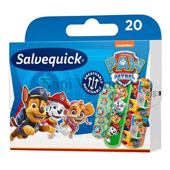 Salvequick Mancs őrjárat ragtapaszt 20x
