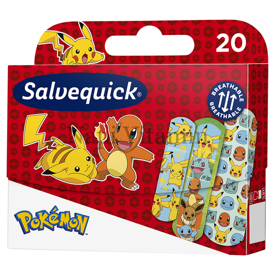 Salvequick Pokémon sebtapasz 20x