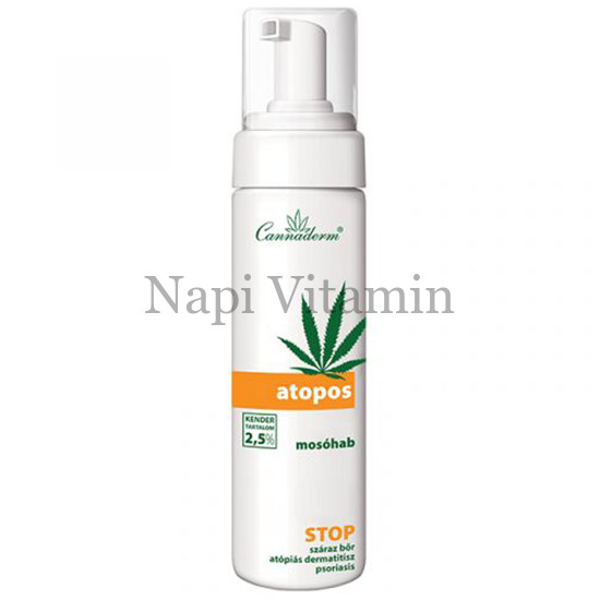 Cannaderm Atopos mosakodóhab 180ml