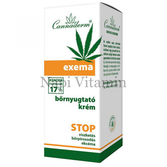 Cannaderm Atopos Exema bőrnyugtató krém 50g