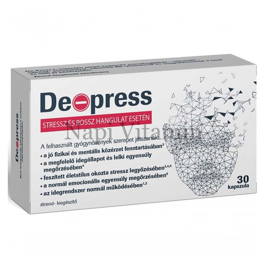 De-Press kapszula 30x
