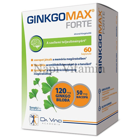 GinkgoMax Forte lágyzselatin kapszula 60x