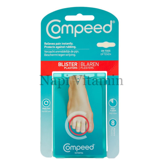 Compeed vízhólyagtapasz lábujj 8x