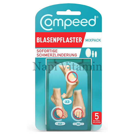 Compeed vízhólyagtapasz vegyes 5x